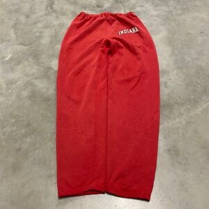 Vintage Russell Athletic Indiana University Sweatpants Red Mens Medium IU 90s